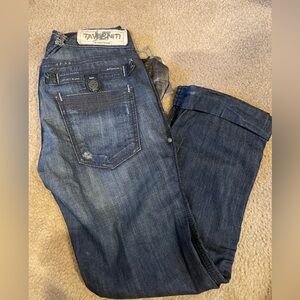 NWT taverniti crop straigh jean